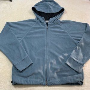 Vintage J. Crew  Gym | Blue Zip up Fleece